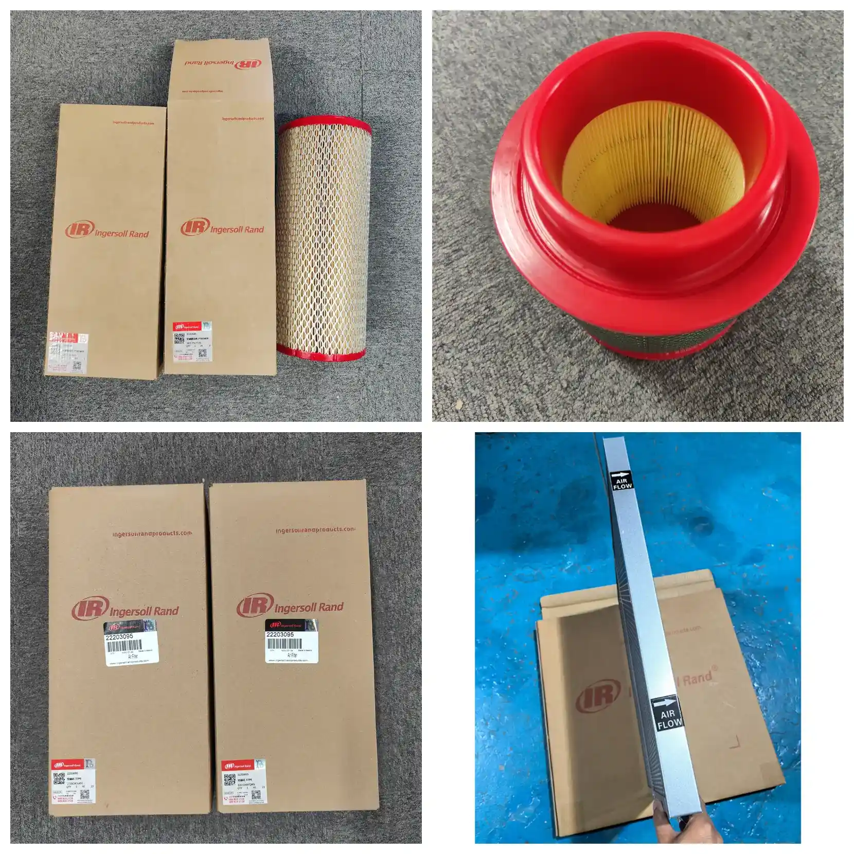 Ingersoll Rand 88111901 Air Filter Element — SSR M37/M45 Rotary Screw Air Compressor Intake Filter